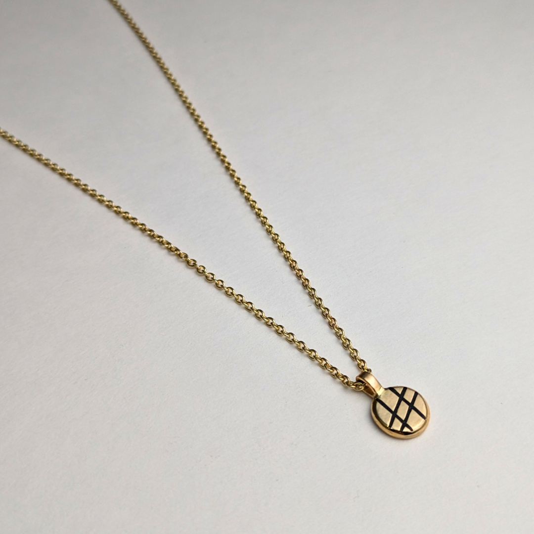 Gold Line Necklace – Rachael Morgan Jewelry