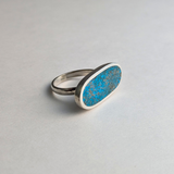 Horizontal Oval Ring
