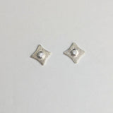 Stippled Star Studs