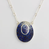 Lapis and Mother of Pearl Necklace