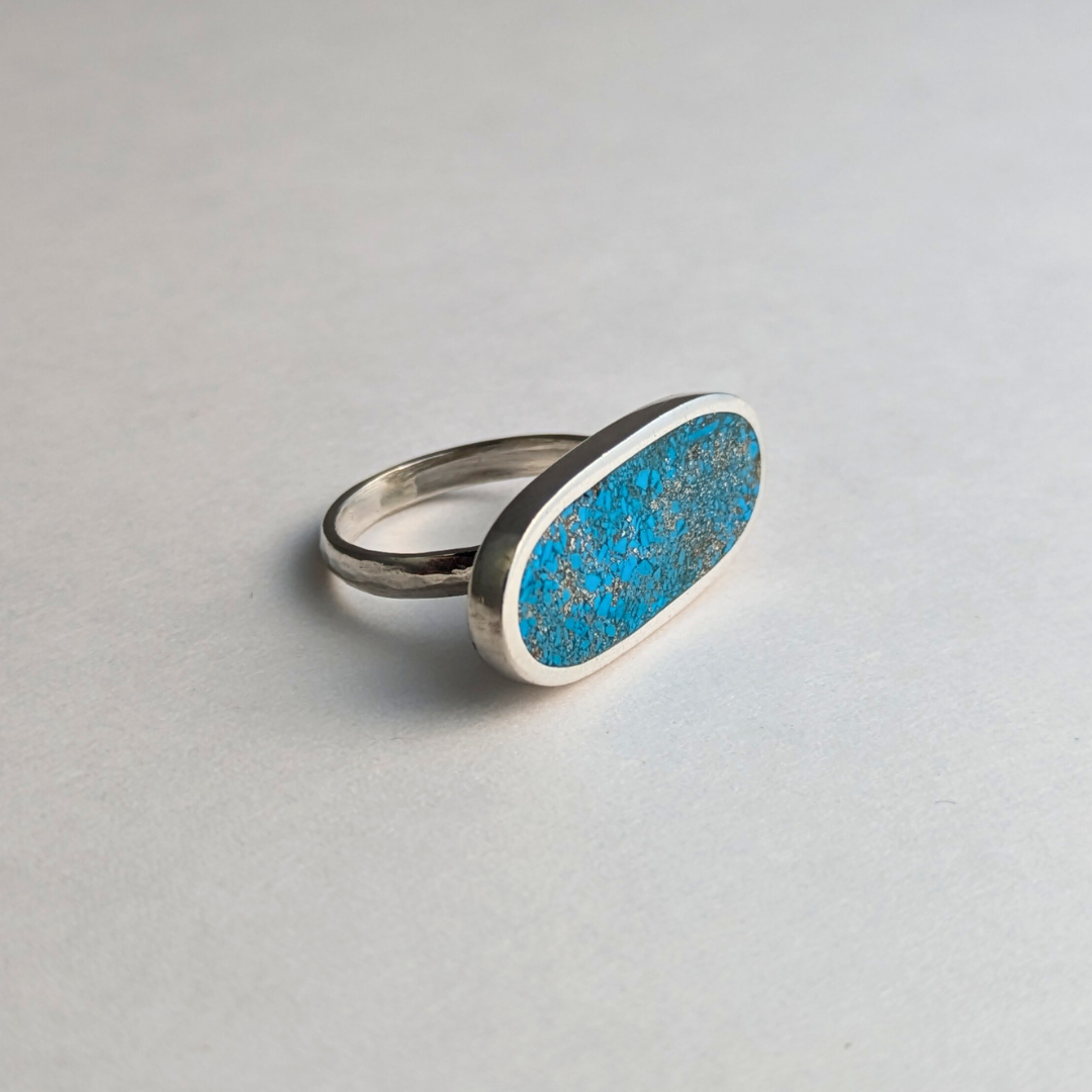 Horizontal Oval Ring – Rachael Morgan Jewelry