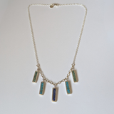 Rectangle Gradient Necklace