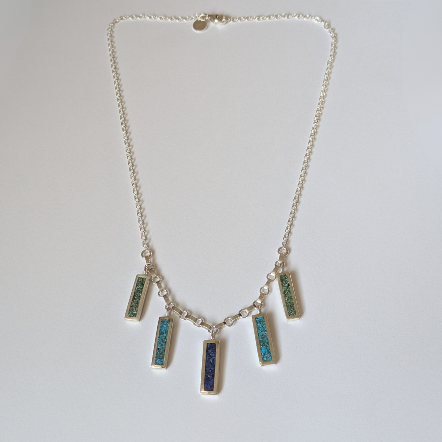 Rectangle Gradient Necklace