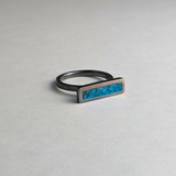 Horizontal Rectangle Ring