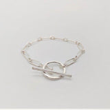 Chain Bracelet with Toggle Clasp